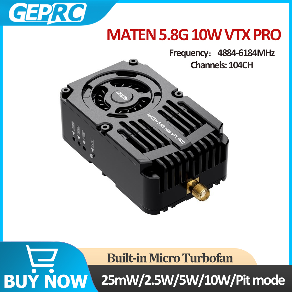 Drone Transmitter - GEPRC MATEN 5.8G 10W VTX PRO