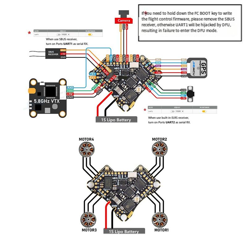 FBIL-F435 NEO 1S AIO Kontroler – Drone Esc recenzja i cena