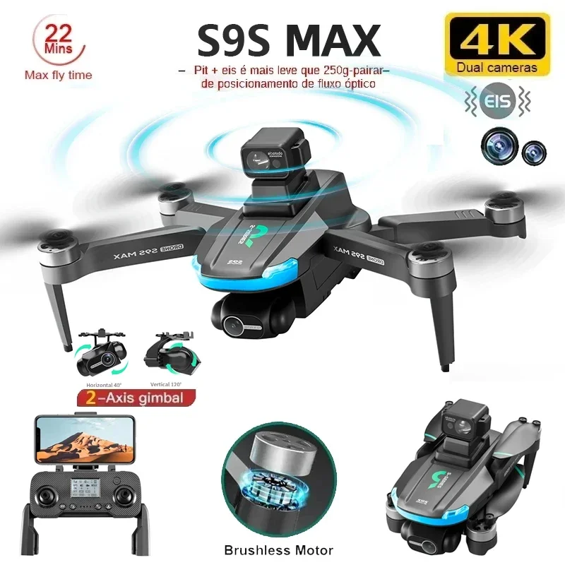 NOWOŚĆ S9S MAX MINI Drone 4K 2 – Drone Gps Module recenzja i cena