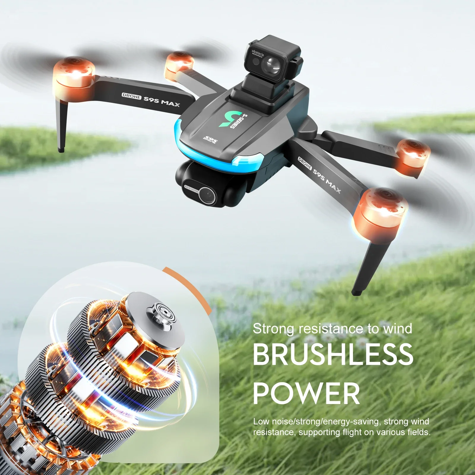 NOWOŚĆ S9S MAX MINI Drone 4K 2 – Drone Gps Module recenzja i cena