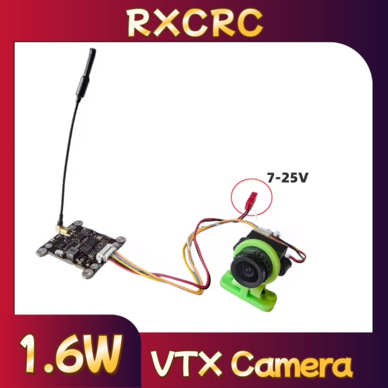 Moduł RXCRC 5.8G 48CH 1.6W VTX – Drone Camera recenzja i cena