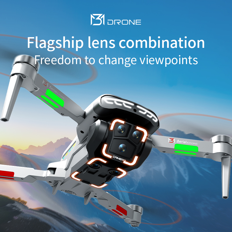 Profesjonalny dron M3 4K HD do – Drone Charger recenzja i cena