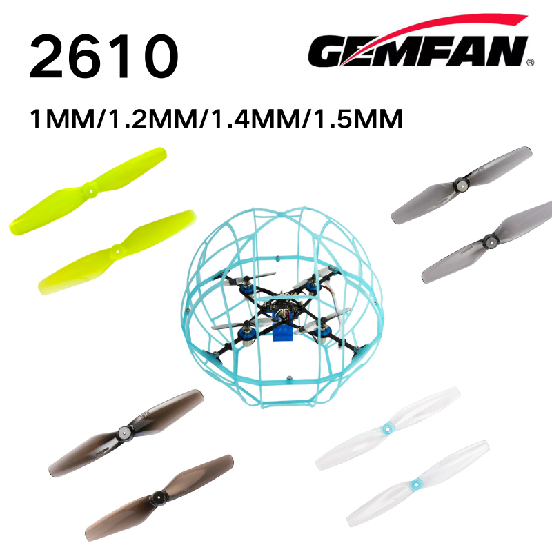 2610 Śmigła Gemfan 2.6 cala 2- – Drone Esc recenzja i cena